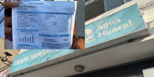 Mujer denuncia cobro excesivo de agua por parte de Emapa - ‘OTASS’ de Huaral.