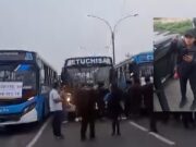 Transportistas impiden operación de buses durante el paro: ‘Mañana puedes ser tú por S/10 o S/15′» Transportistas impiden operación de autobuses durante el paro 'Mañana puedes ser tú por S10 o S15'