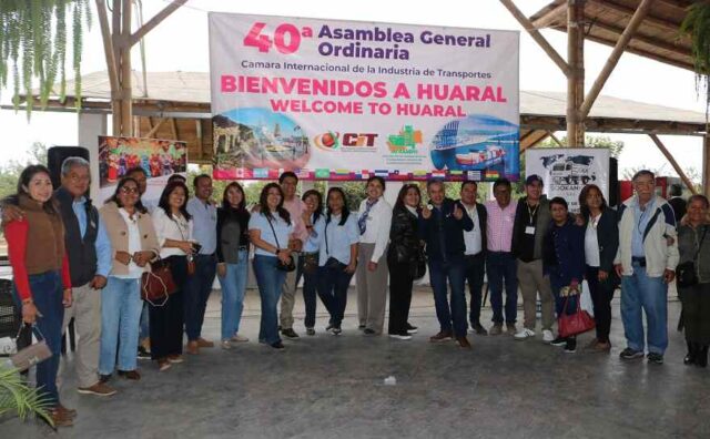 Cámara Internacional de la Industria de Transporte se reúne en Huaral con motivo de su 40 Asamblea Ordinaria