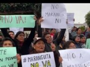 Cañete se muestran en contra del traslado de Maranguita a su sector Cañete se muestran en contra del traslado de Maranguita a su sector