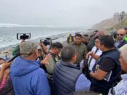 Chancay: Suspenden inspección técnico policial por denuncia de contaminación en playa Chorrillos Chancay Suspenden inspección técnico policial por denuncia de contaminación en playa Chorrillos