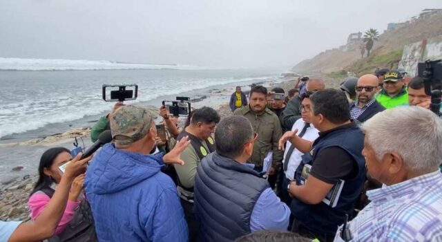 Chancay Suspenden inspección técnico policial por denuncia de contaminación en playa Chorrillos