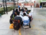 Estudiantes del Colegio Rural Antonio Arellano Buitrón de Cabuyal estudian a la intemperie por falta de aulas Estudiantes del Colegio Rural Antonio Arellano Buitrón de Cabuyal estudian a la intemperie por falta de aulas