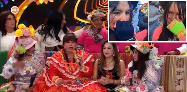 Huancavelicanas causan furor en redes y explican por qué se tapan la boca al cantar.