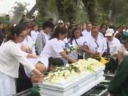 Niño de tan solo 6 años que fue víctima de una bala de extorsionadores y sicarios es enterrado Niño de tan solo 6 años que fue víctima de una bala de extorsionadores y sicarios es enterrado