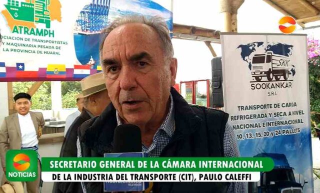 Secretario General de la Cámara Internacional de la Industria del Transporte “este es un país muy rico”.