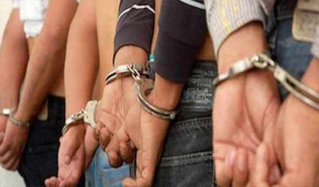 Chancay capturan a integrantes de los pulpos del norte y les decomisan armas de guerra