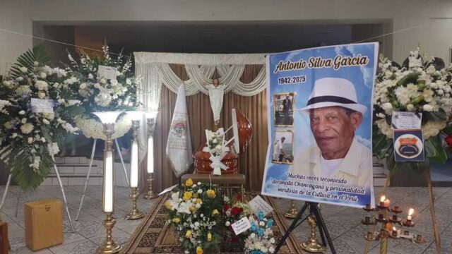 Chancay despide con honores al maestro de la décima, Antonio Silva García