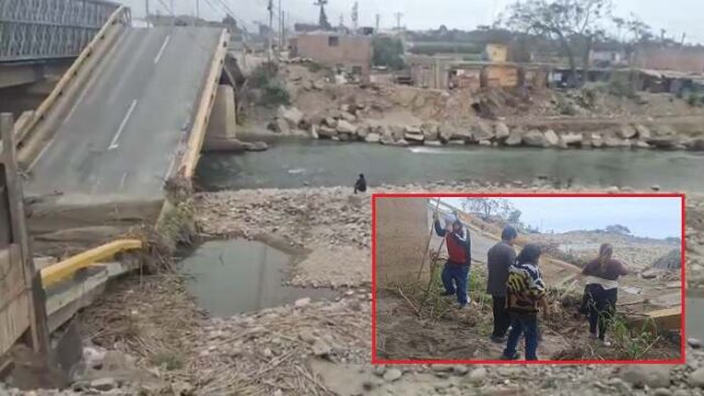 Familia de Patricia Liberto regresa al puente colapsado de Chancay, en busca de respuestas.