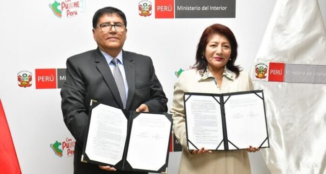 Firman convenio para construcción de complejo policial que fortalecerá la seguridad en cinco provincias