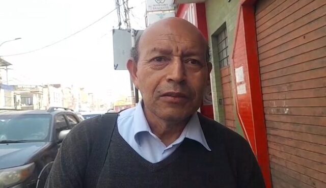 Huaral Director de colegio “Los Naturales” solicita donación de módulos prefabricados.