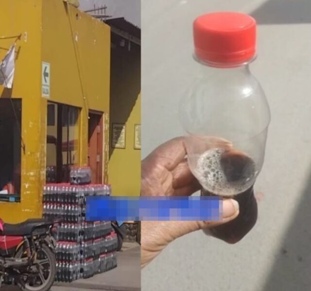 Huaral trabajadores municipales expresan preocupación por entrega de gaseosas sin etiqueta ni fecha de vencimiento.