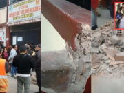 Padres denuncian que colegio de Comas está a punto de colapsar tras sismo de 6,1. Padres denuncian que colegio de Comas está a punto de colapsar tras sismo de 6,1.