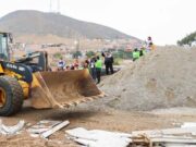 Recuperan camino público cerrado en el Sector del Señor de la Soledad de Chancay Recuperan camino público cerrado en el Sector del Señor de la Soledad de Chancay