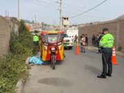 Sujetos desconocidos acaban con la vida de mototaxista extranjero en Chancay Sujetos desconocidos acaban con la vida de mototaxista extranjero en Chancay