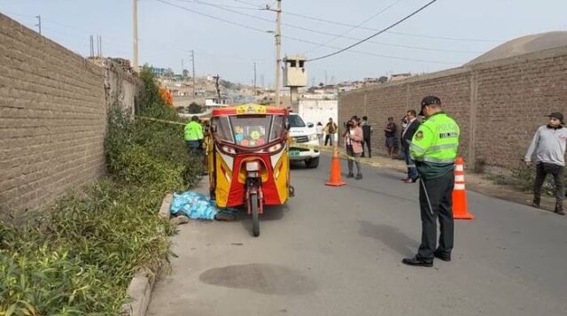 Sujetos desconocidos acaban con la vida de mototaxista extranjero en Chancay