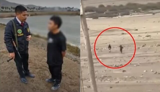 Ancón Graban cuando joven es llevado a descampado para ser asesinado.