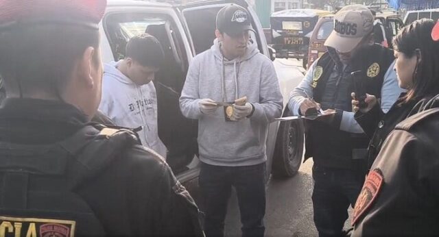 Huaral capturan a presunto extorsionador en operativo de la Divinrob Lima