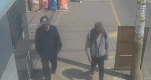 Joven identifica a estafadores a través de cámaras de seguridad en Huaral
