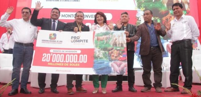 Procompite Región Lima 2025 fortalecerá 22 cadenas productivas con más de S20 millones