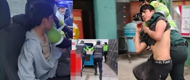 Barranca detienen a dos sujetos acusados de apuñalar a cuatro personas durante violento asalto.