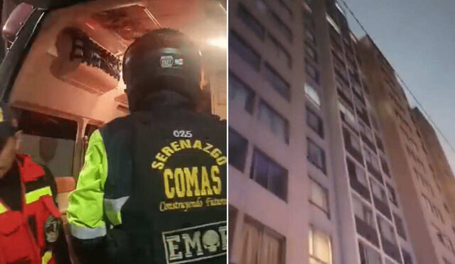 Detienen a joven tras muerte de niña de 6 años que cayó desde el piso 16 en Comas.