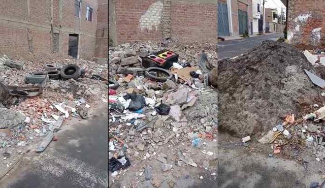 Esquina de Urb. El Milagro es un peligro para la salud y un atentado contra el ornato de Huaral
