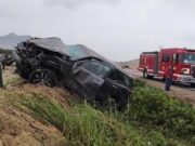 Huaral: familia salva de milagro tras despiste de camioneta en la carretera Huaral – Sayán Huaral familia salva de milagro tras despiste de camioneta en la carretera Huaral – Sayán