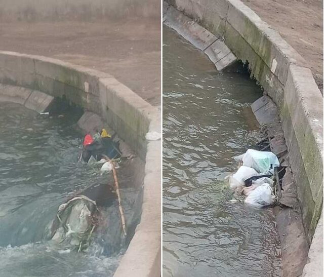 Canales de Huaral riegan con basura los productos agrícolas