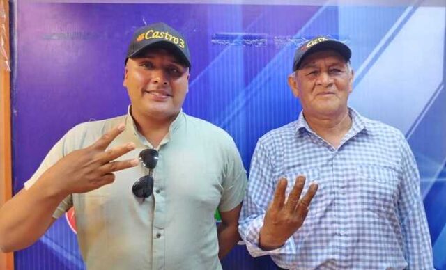 Don Pedro Castro López es el candidato presidencial de la lista N° 3 a la Junta de usuarios