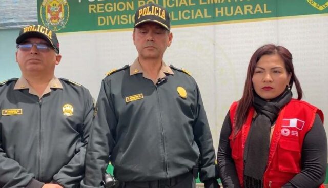 Huaral Policía rescata a menor de 13 años y captura a sujeto que exigía 18 mil soles a abuelita.