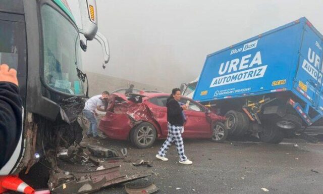 Múltiple accidente en la Variante de Pasamayo deja un herido y gran congestión vehicular