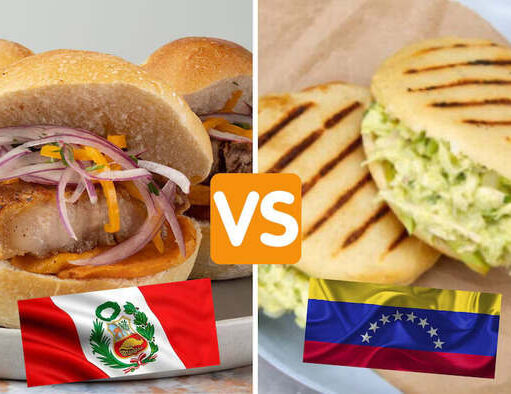 Pan con chicharrón de Perú contra la arepa de Venezuela en la final del Mundial de los Desayunos Pan con chicharrón de Perú contra la arepa de Venezuela en la final del Mundial de los Desayunos