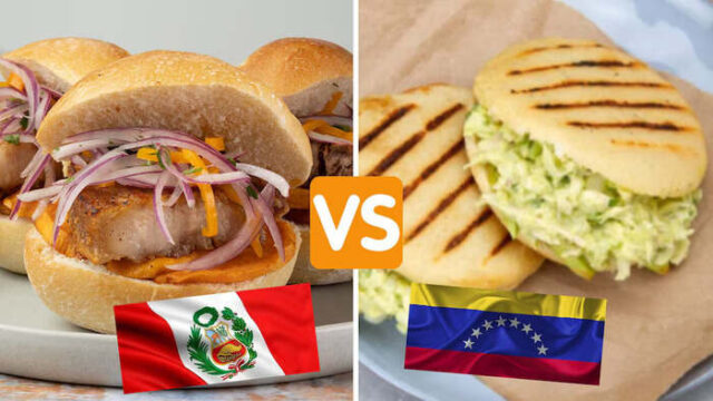 Pan con chicharrón de Perú contra la arepa de Venezuela en la final del Mundial de los Desayunos