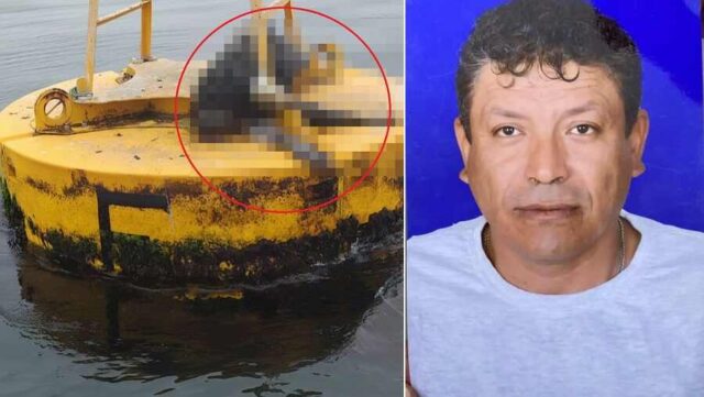 Pescador desaparecido fue hallado sin vida sobre una boya en el puerto de Chancay