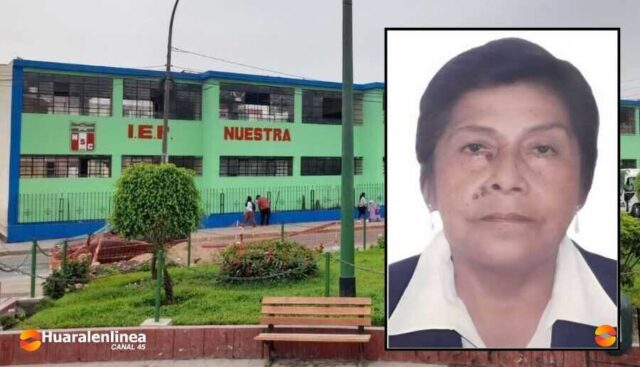 Huaral de luto Fallece conocida docente María Vílchez en el interior de su vivienda.