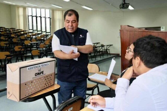 Jefe de la ODPE Huaral informa sobre las actividades que vienen desarrollando