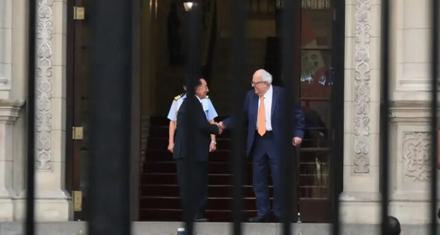 Presidente José María Balcázar y titular del BCR se reunieron en Palacio de Gobierno.