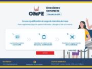 ONPE Recibe solicitudes de excusa para no ser miembro de mesa