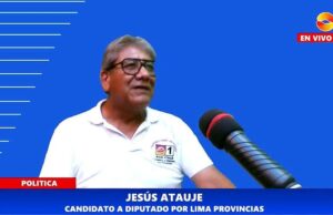 Candidato Jesús Atauje expone proyecto de cómo combatir la corrupción en el Perú Candidato Jesús Atauje expone proyecto de cómo combatir la corrupción en el Perú