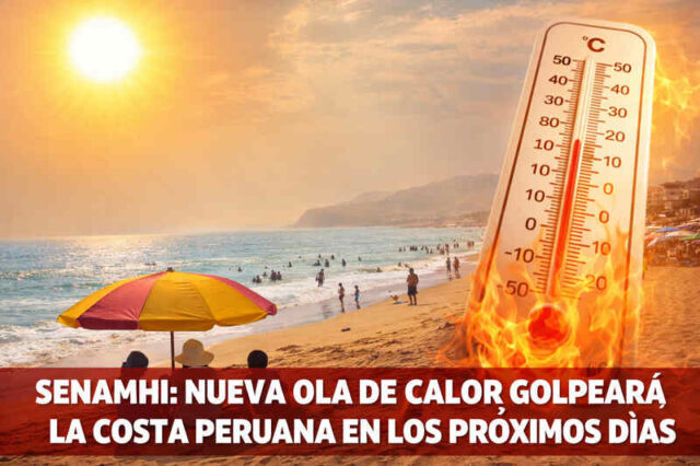 Senamhi: Nueva ola de calor golpeará la costa peruana en los próximos días