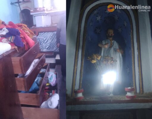 Huaral: denuncian robo en iglesias de Huascoy y Uchucuanico Huaral denuncian robo en iglesias de Huascoy y Uchucuanico