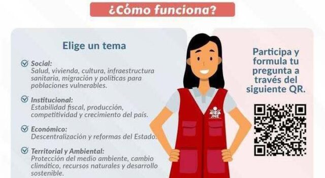 JNE lanza campaña nacional “pregúntale a tu candidat@” para el Debate Presidencial 2026 JNE lanza campaña nacional “pregúntale a tu candidat@” para el Debate Presidencial 2026