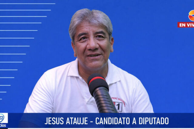 Candidato Jesús Atauje “la educación y la salud son nuestro compromiso”