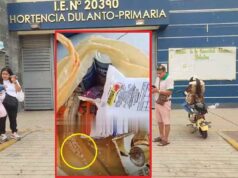 Padres de familia denuncian alimentos contaminados con excremento de roedores en colegio de Chancay Padres de familia denuncian alimentos contaminados con excremento de roedores en colegio de Chancay