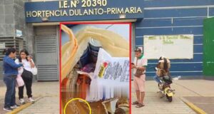 Padres de familia denuncian alimentos contaminados con excremento de roedores en colegio de Chancay Padres de familia denuncian alimentos contaminados con excremento de roedores en colegio de Chancay