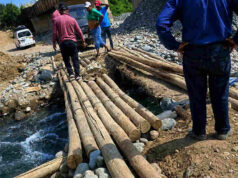 Puente provisional cedió tras el paso de un camión pesado en La Huaca – Aucallama Puente provisional cedió tras el paso de un camión pesado en La Huaca - Aucallama
