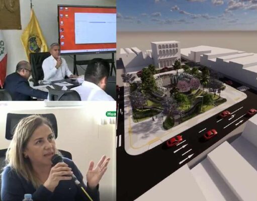 Alcalde Cárdenas defiende millonaria inversión para remodelar plaza de armas de Huaral Alcalde Cárdenas defiende millonaria inversión para remodelar plaza de armas de Huaral