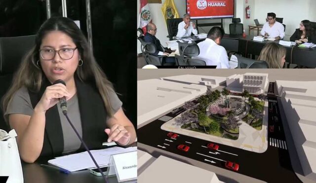 Concejo de Huaral aprueba pedido de regidora para solicitar suspensión voluntaria del proyecto de remodelación de la Plaza de Armas