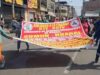 Obreros municipales de Huaral realizaron marcha de protesta en Huaral Obreros municipales de Huaral realizaron marcha de protesta en Huaral